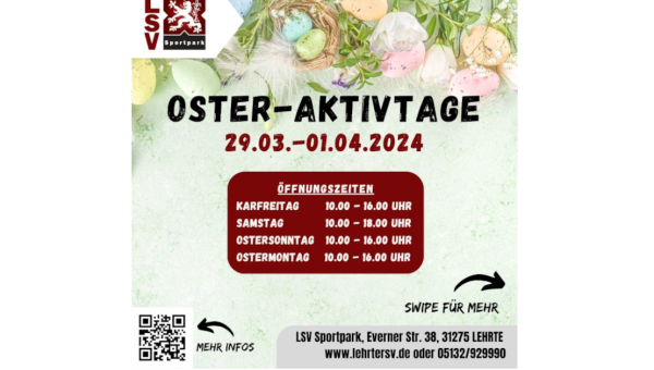 Sportpark: Oster Specials